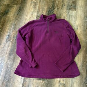 The North Face Purple Quarter Zip